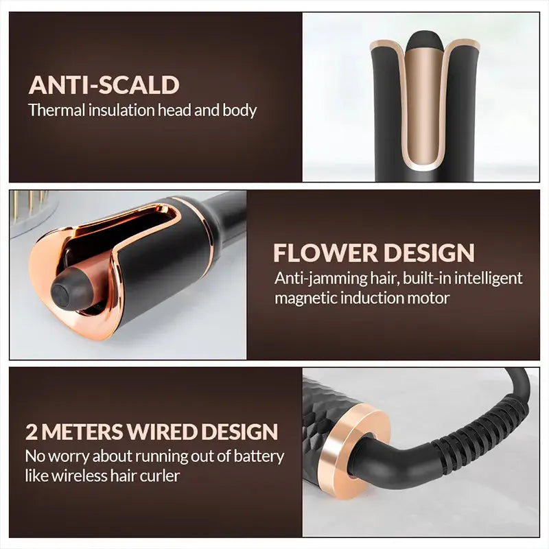 Automatically Loop Roller Electric Curly Waver Iron - Image #4