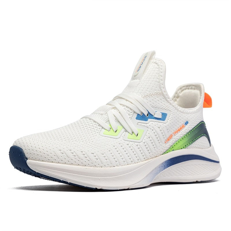 Women Casual Women's Designer Mesh Sneakers Lace-Up Female