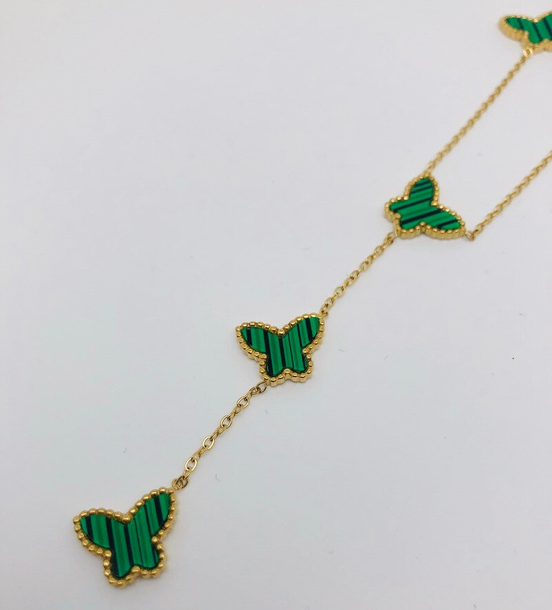 PINI Butterfly Necklace For Women Jewelry