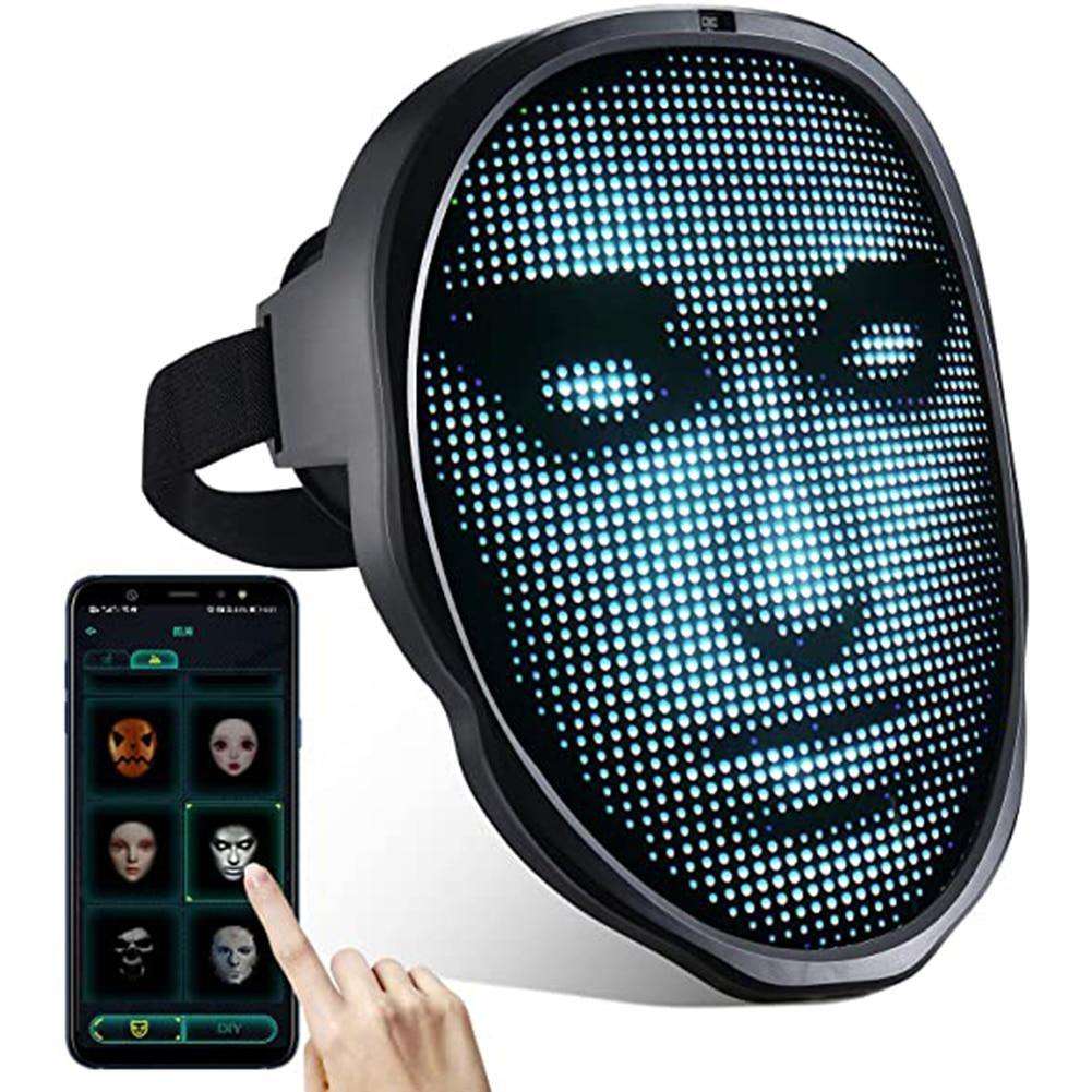 LED Mask with Programmable Bluetooth Face Mask