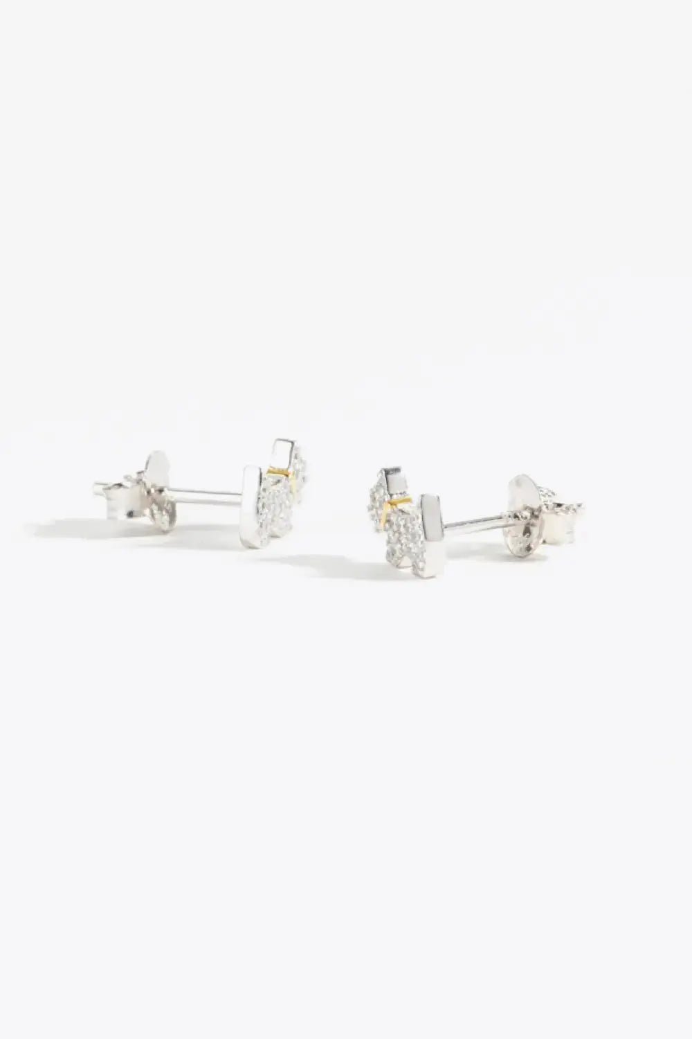 Puppy Zircon 925 Sterling Silver Stud Earrings Trendsi