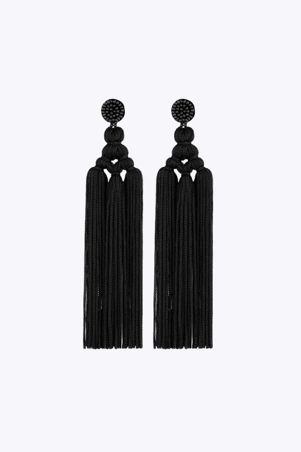 Beaded Tassel Earrings Trendsi