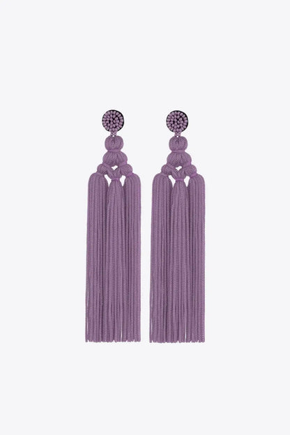 Beaded Tassel Earrings Trendsi