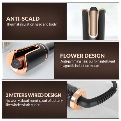 Automatically  Loop Roller Electric Curly Waver Iron - Image #4