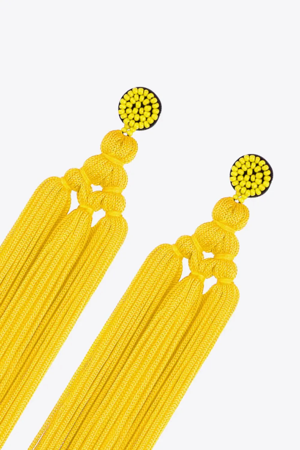 Beaded Tassel Earrings Trendsi