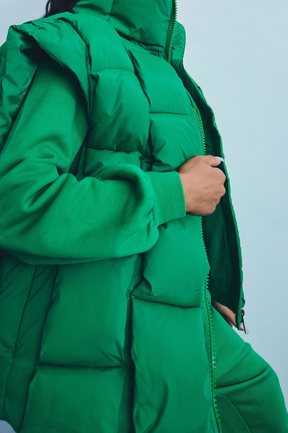 Jasmine Thick Down Cotton Padded Coat Jacket