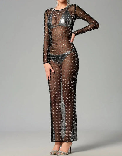 Devin Embellished Maxi Dress - Image #7