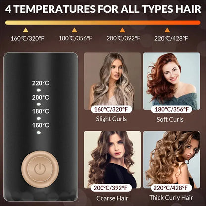 Automatically  Loop Roller Electric Curly Waver Iron - Image #1