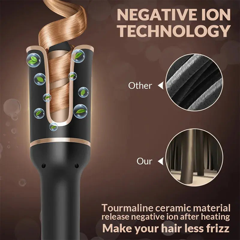 Automatically  Loop Roller Electric Curly Waver Iron - Image #3