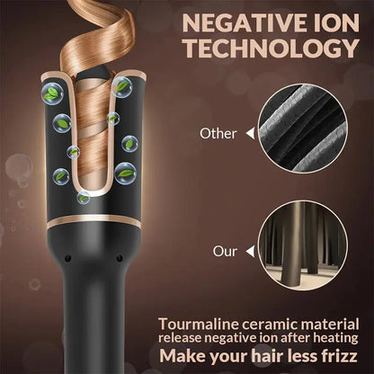 Automatically  Loop Roller Electric Curly Waver Iron - Image #3