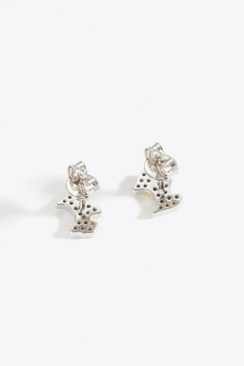 Puppy Zircon 925 Sterling Silver Stud Earrings Trendsi