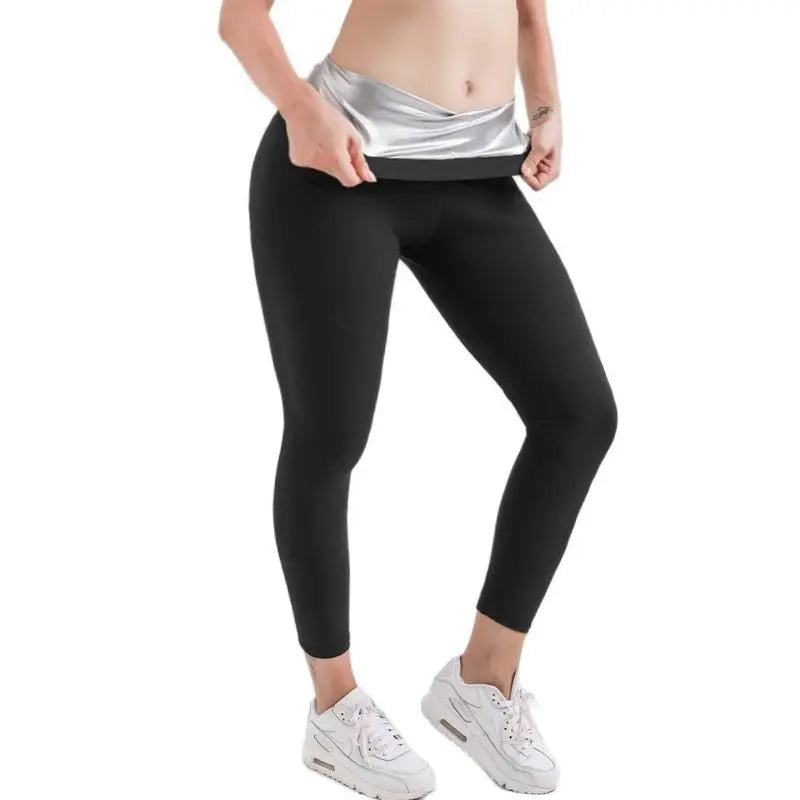 Body Shaper Weight Loss Slimming Pants Waist Trainer Lifting But Hot Thermo Sweat Shape-wear