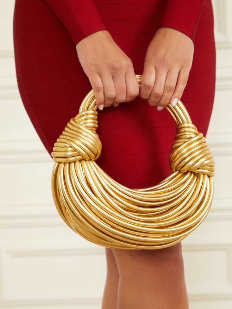 Noodle Bags Rope Knotted Handbags