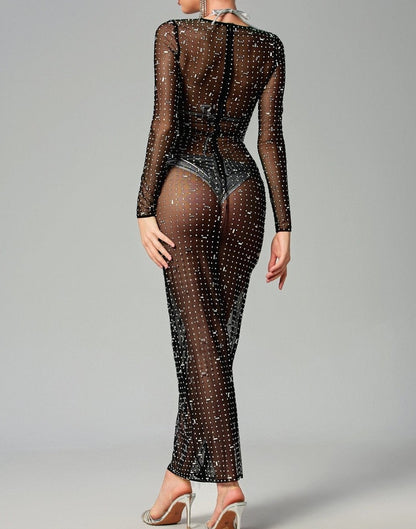 Devin Embellished Maxi Dress