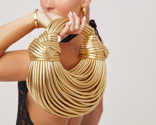 Noodle Bags Rope Knotted Handbags