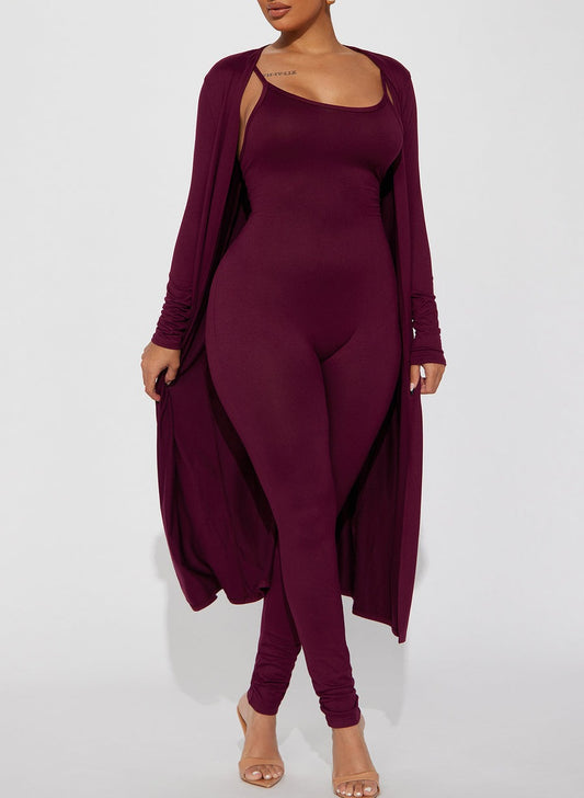 Suspenders V-neck Jumpsuit
