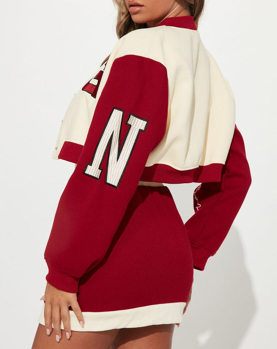 Women's Varsity Skirt & Top Set
