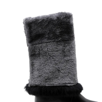 Women's Winter Warm Fur  High Snow Boots