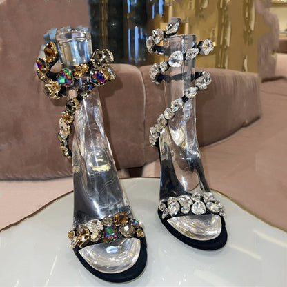 Colored Diamond High Heels