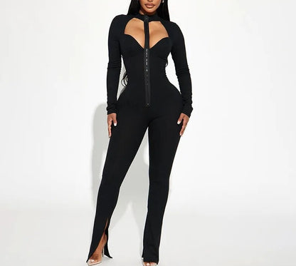 Black jumpsuits