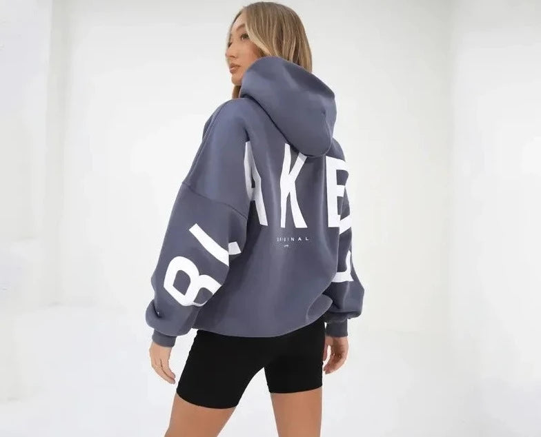 Women's Letters Print Sweatshirt