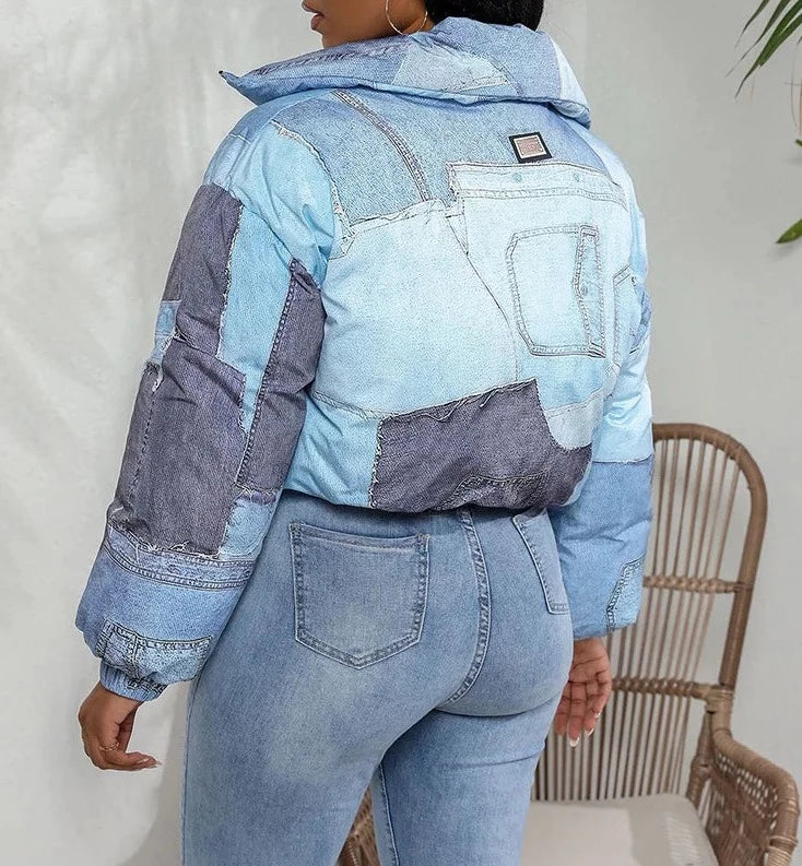 Stand Collar Padded Jackets