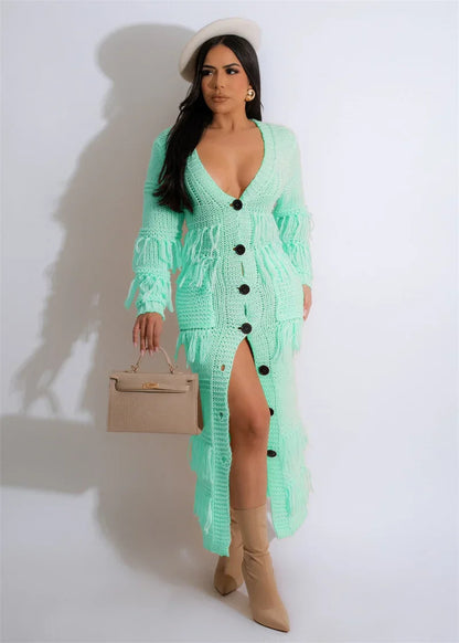 Nao Knitted Sweater Dress