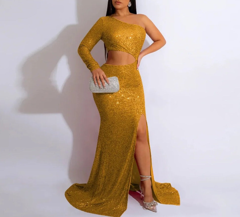 gold dresses