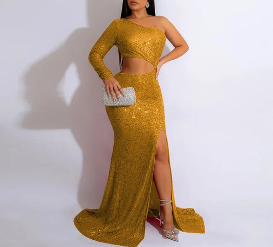 gold dresses