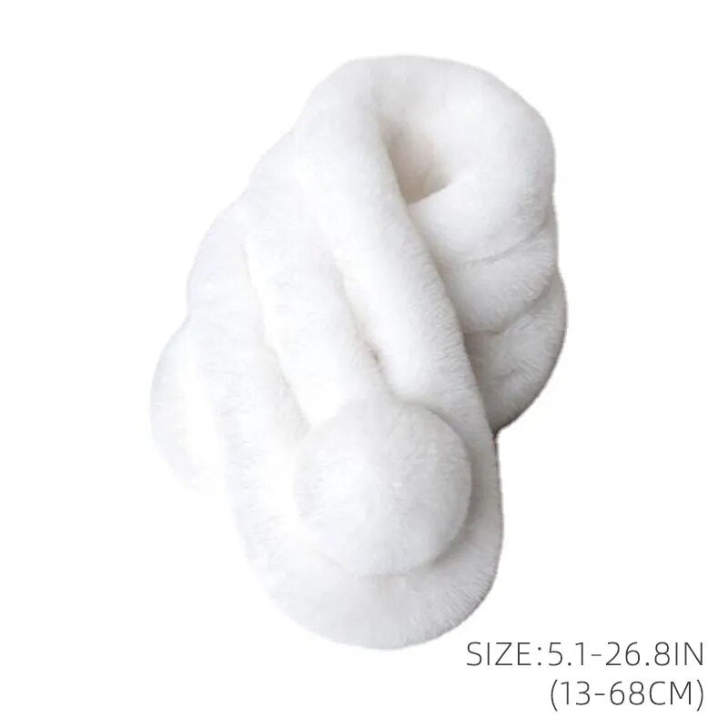 Winter Warmer Soft Fur Scarf Women