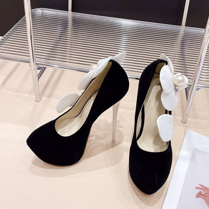 Platform Pumps High Heels Shoes EMJP TRENDS