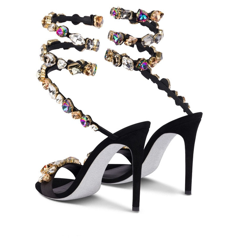 Colored Diamond High Heels
