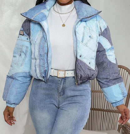 Stand Collar Padded Jackets