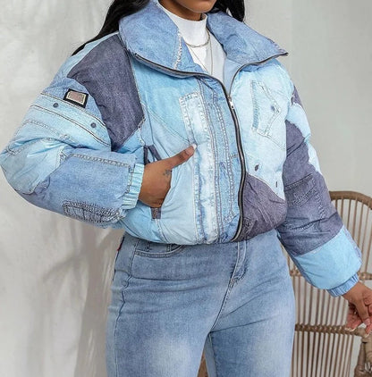 Stand Collar Padded Jackets