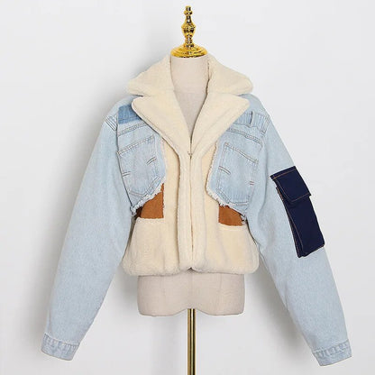 Winter Open Stitch Hoodies Jackets