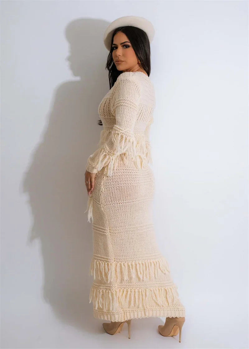 Nao Knitted Sweater Dress