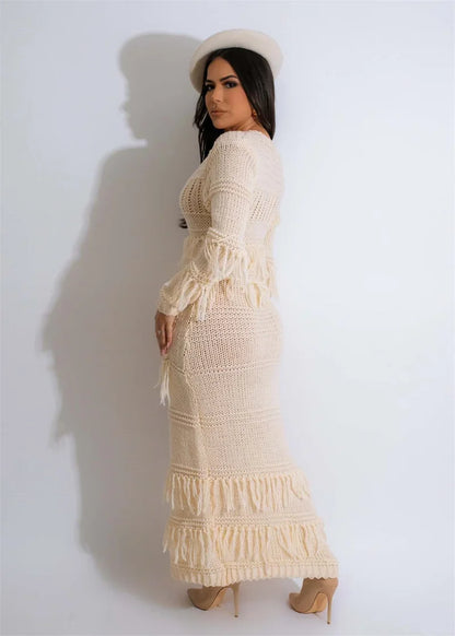 Nao Knitted Sweater Dress
