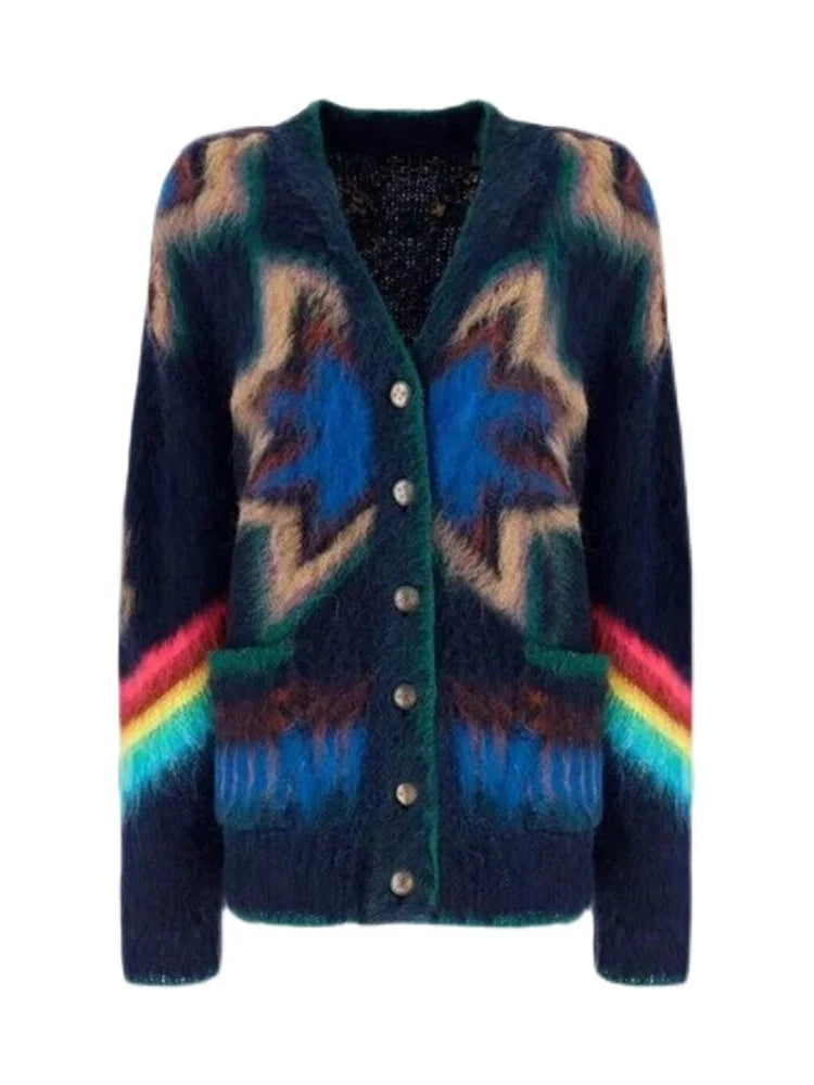Women's  Knitted Cardigan Sweater