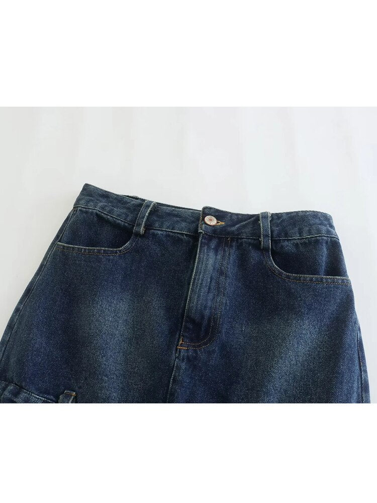 Denim Mini Skirt Women EMJP TRENDS