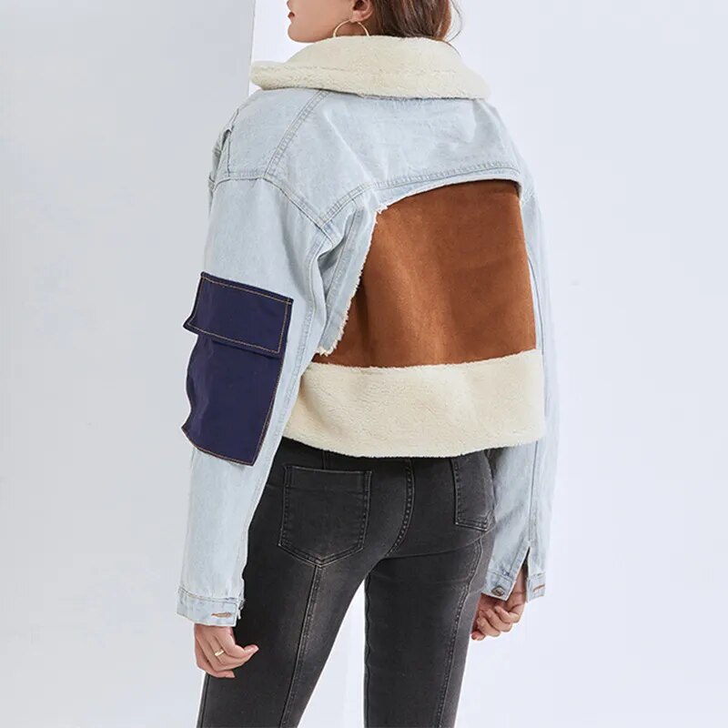 Winter Open Stitch Hoodies Jackets