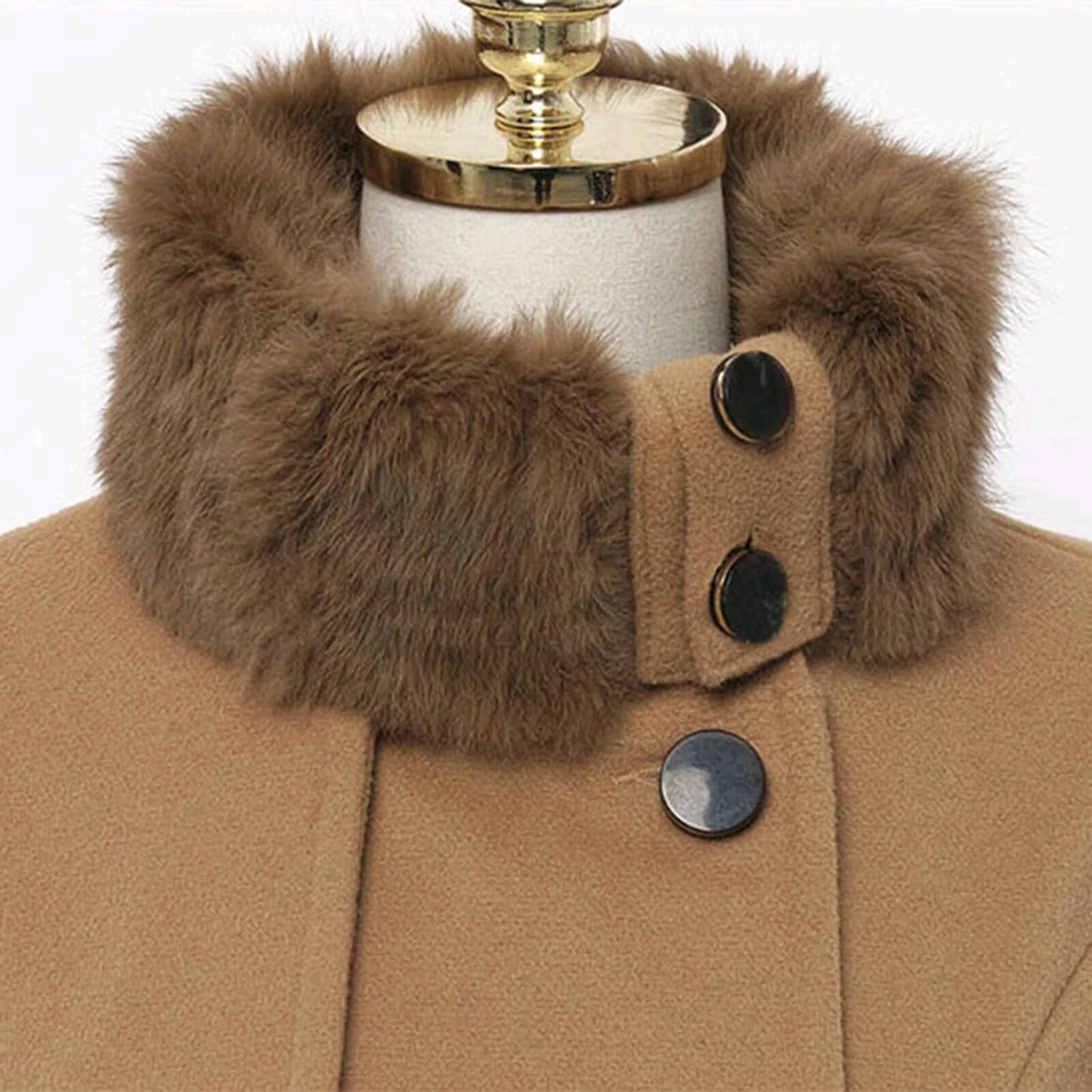 Coat Oversize Turndown Overcoat Jackets