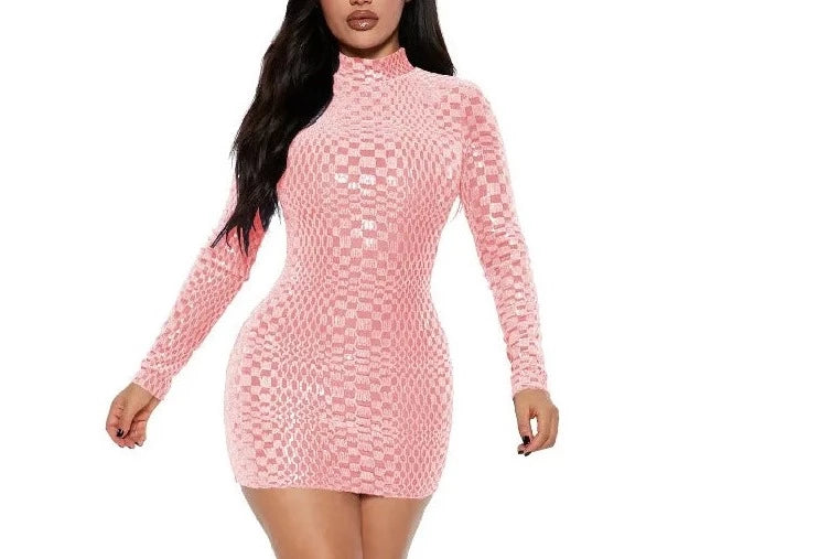 Sequin Bodycon Mini Dress