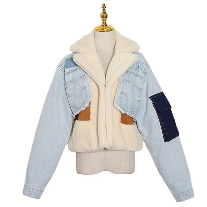 Winter Open Stitch Hoodies Jackets