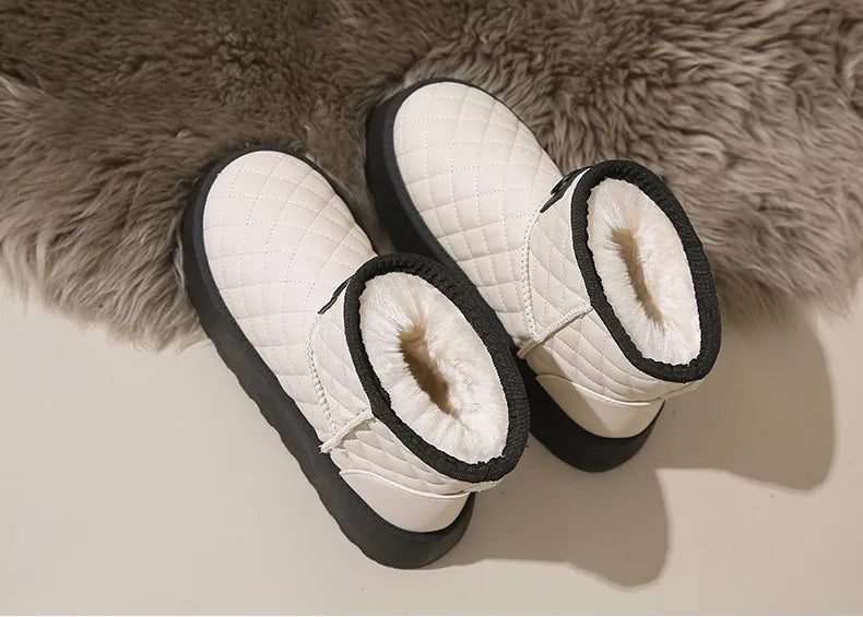 women's winter warm cotton boots