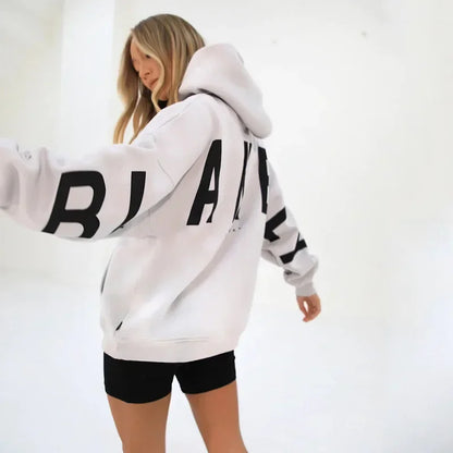 Women's Letters Print Sweatshirt