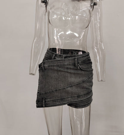 Denim skirt