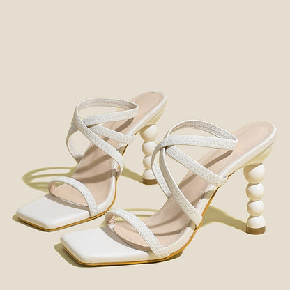 Cozy Stretch Slip-On Back Strap heel Shoes EMJP TRENDS
