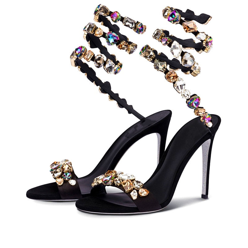 Colored Diamond High Heels