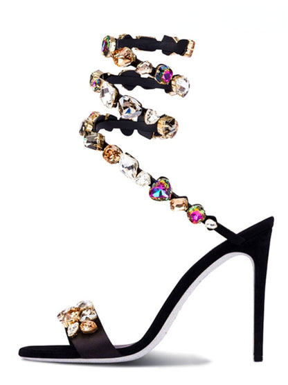 Colored Diamond High Heels