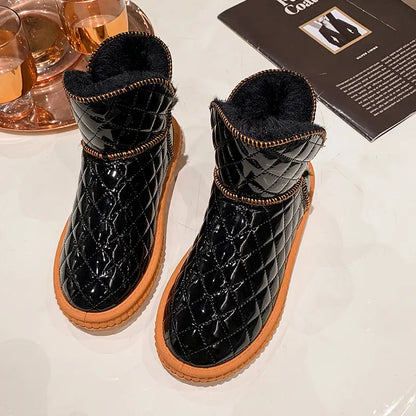 Fleece Thickened Warm Breathable Boots